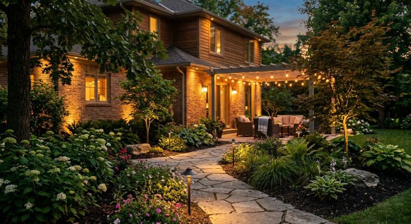 Backyard Lighting Service in Orem, UT