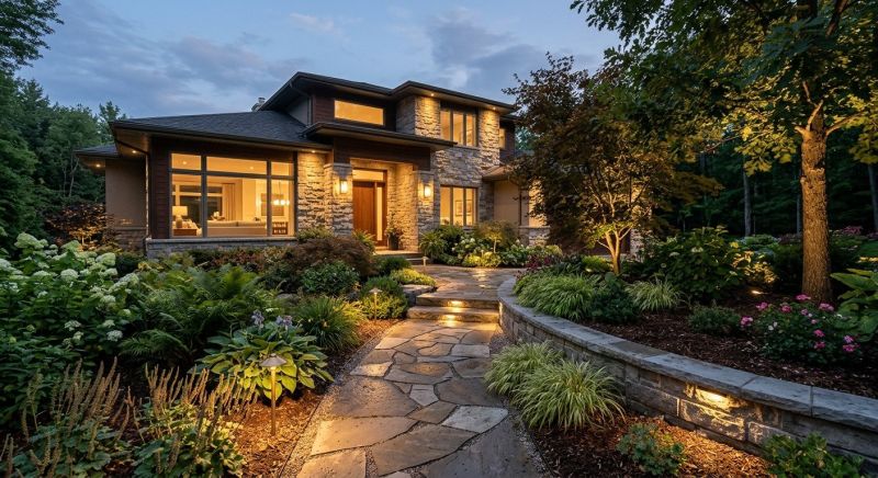 Courtyard Light Installation in Utah County, UT