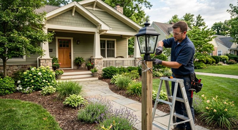 Landscape Lighting Installation in Alpharetta, GA
