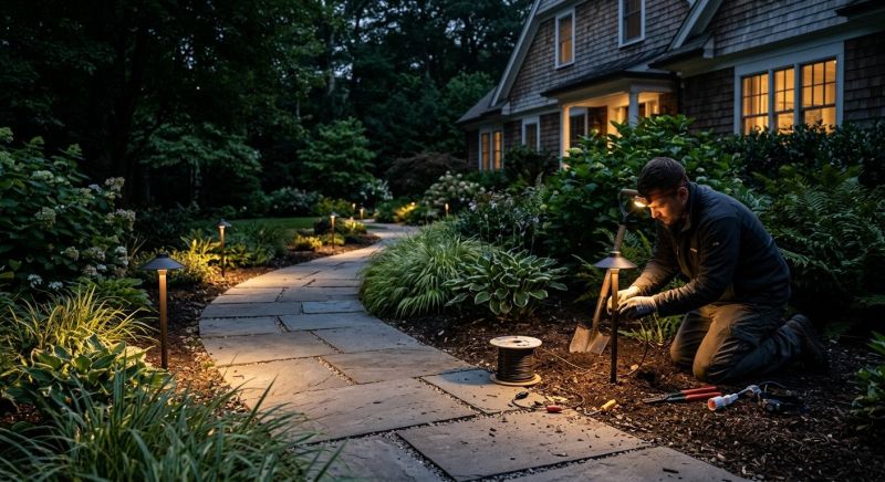 Outdoor Lighting Installation in Littleton, CO