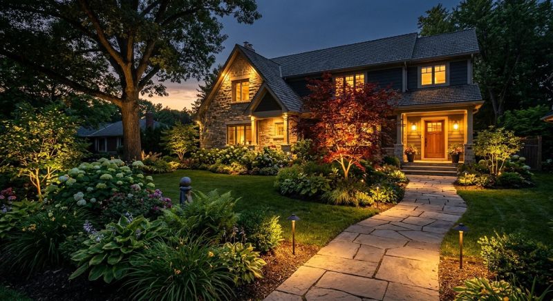 Pond Lighting Installation in Provo, UT