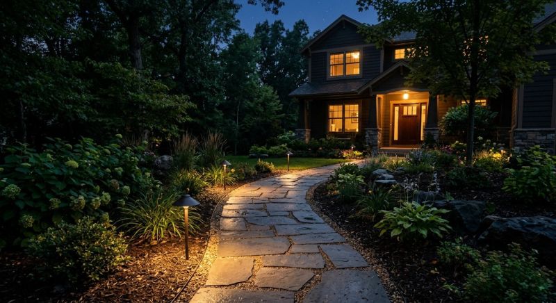Walkway Lighting Installation in Denver, CO